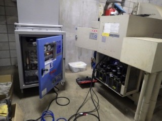 負荷試験装置50Kwを2台導入